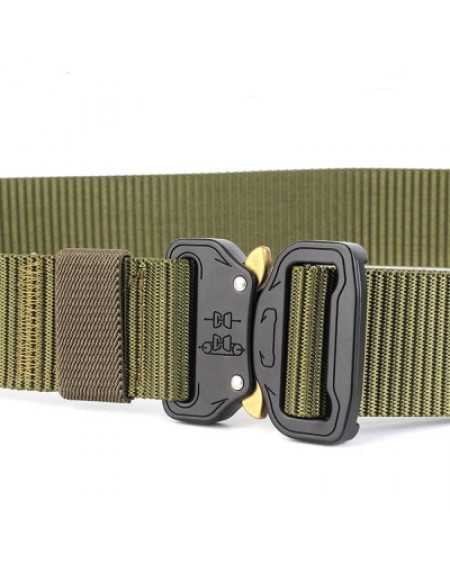 ENNIU Tactical Belt  Adjustable Military Style Nylon Belt with Metal Buckle Outdoor Sport